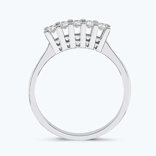 1.01 Karat Pırlanta Beştaş Yüzük