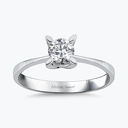 0.24 Karat Pırlanta Tektaş Yüzük