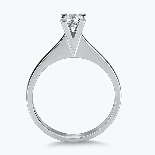 0.30 Karat Pırlanta Tektaş Yüzük