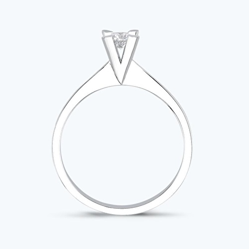 0.19 Karat Pırlanta Tektaş Yüzük