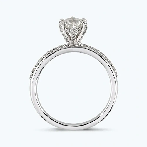 0.46 Karat Pırlanta Tektaş Yüzük