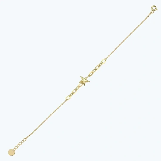 Altın Yıldız Bileklik
