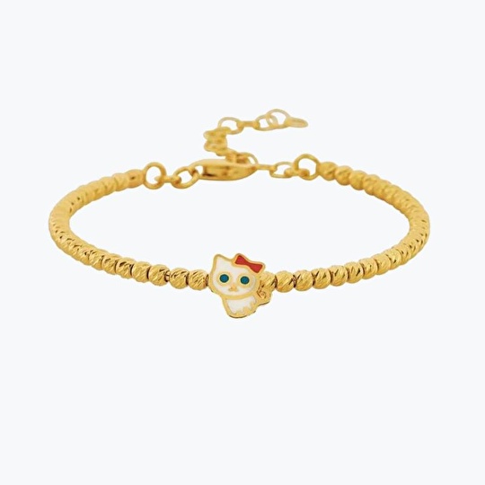Altın Çocuk Kedi Bilezik