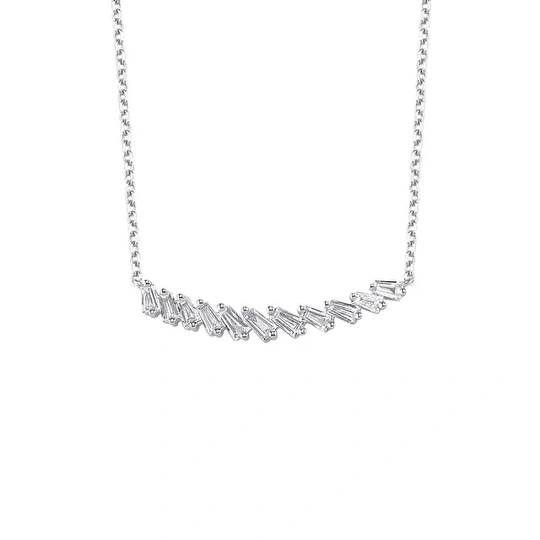 Pırlanta Baget Kolye