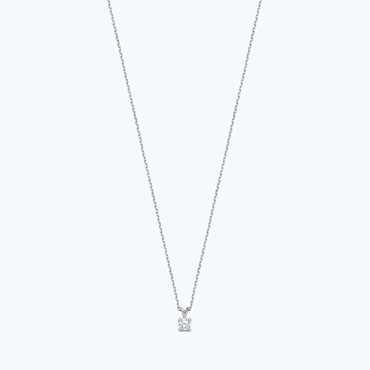 Pırlanta Tektaş Kolye