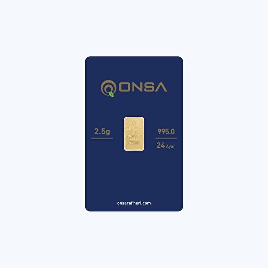 ONSA 24 Ayar 2.5 Gram Altın