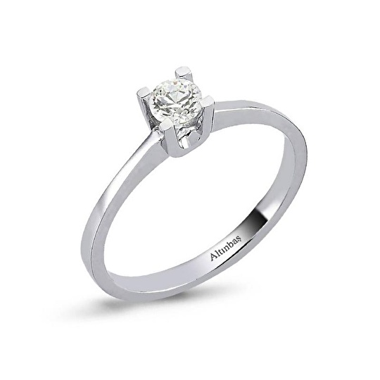 Altın Tektaş Yüzük