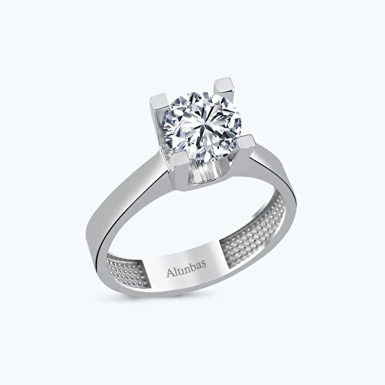 Altın Tektaş Yüzük