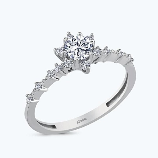 Altın Lotus Çiçeği Yüzük