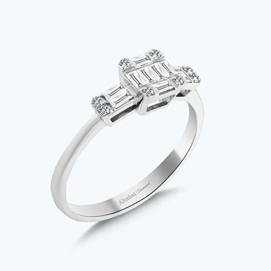 Pırlanta Baget Yüzük