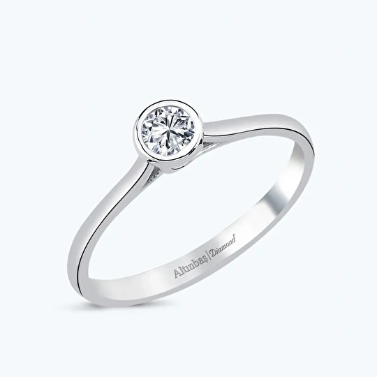 Pırlanta Tektaş Yüzük