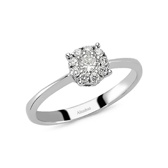 Pırlanta Tektaş Yüzük