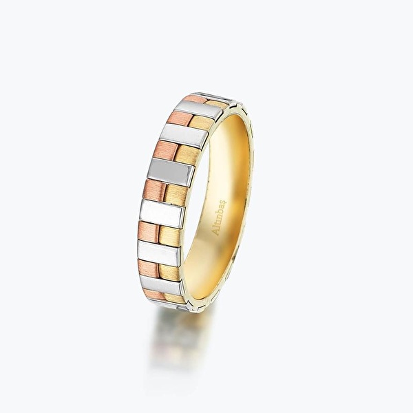 Altın Triamor İkili Alyans