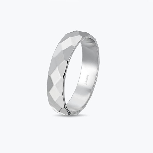 İkili Beyaz Altın Alyans