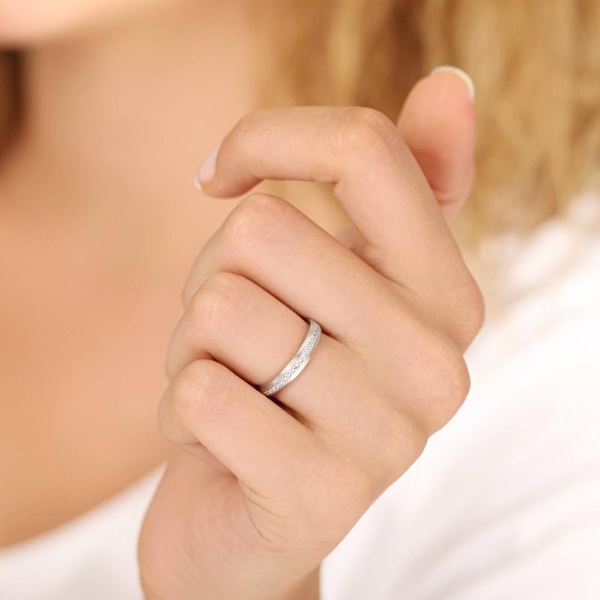 Altın Klasik Bombeli İkili Alyans