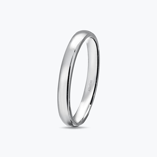 Altın Klasik Bombeli İkili Alyans