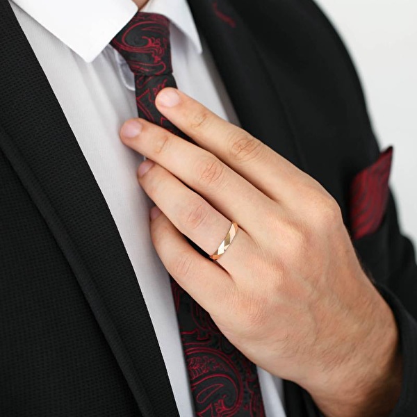 Pırlantalı Altın İkili Alyans