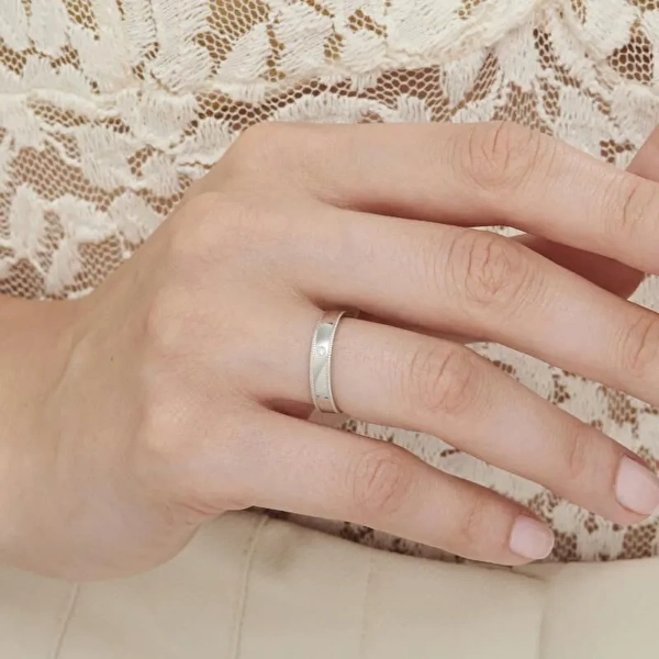 Pırlantalı Altın İkili Alyans