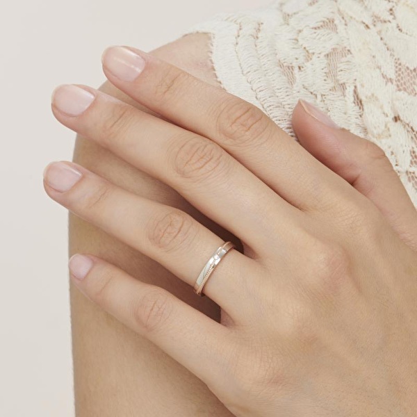 Pırlantalı Altın İkili Alyans