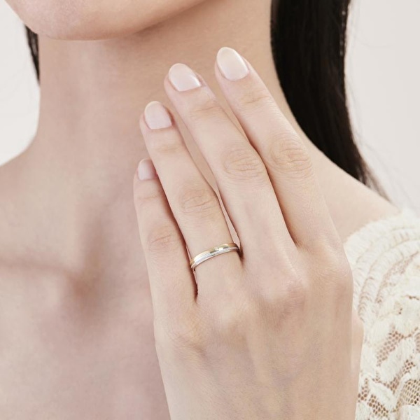 Pırlantalı Altın İkili Alyans