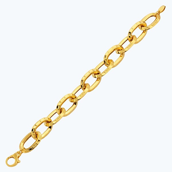 22 Ayar Altın Zincir Bileklik