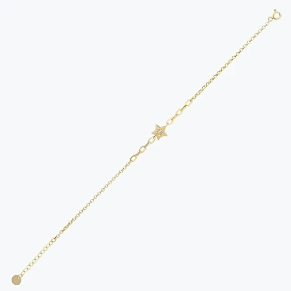 Altın Yıldız Bileklik