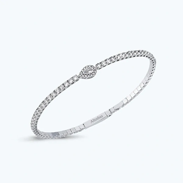 Altın Sarmal Su Yolu Bilezik