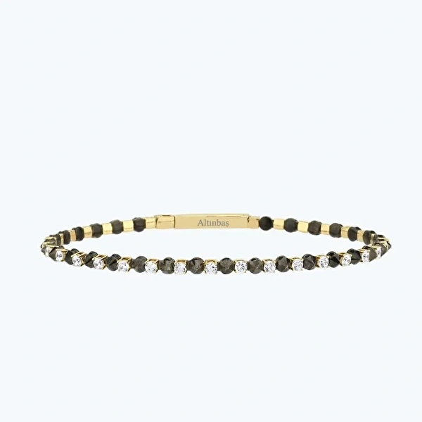 Altın Sarmal Su Yolu Bilezik