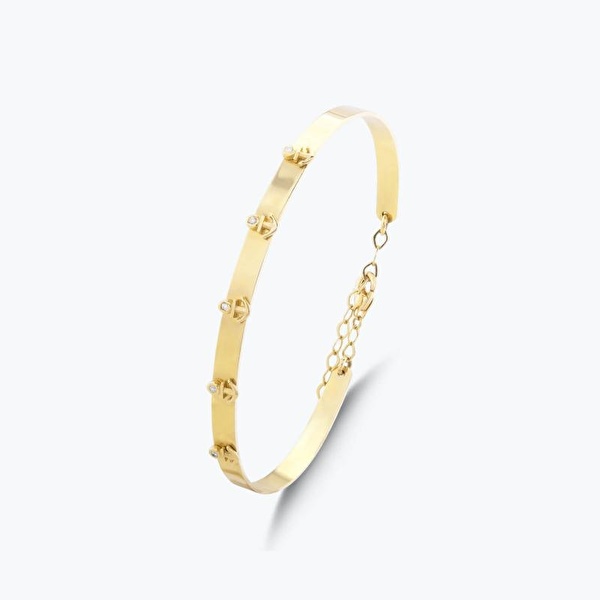 Altın Marin Çapa Bilezik