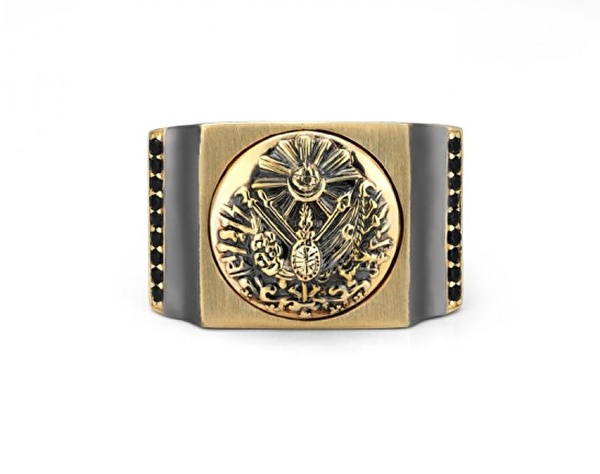 Hanedan Altın Taht Erkek Yüzük