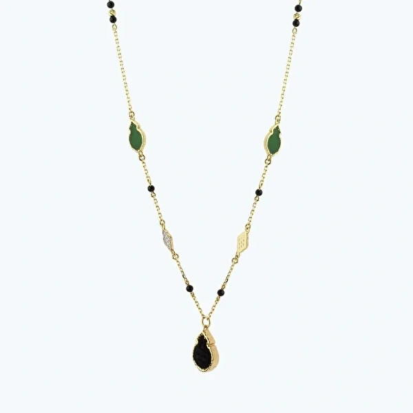 Altın Tesir Kiswa Kolye