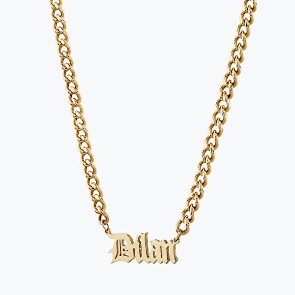 Altın İsimli Kolye