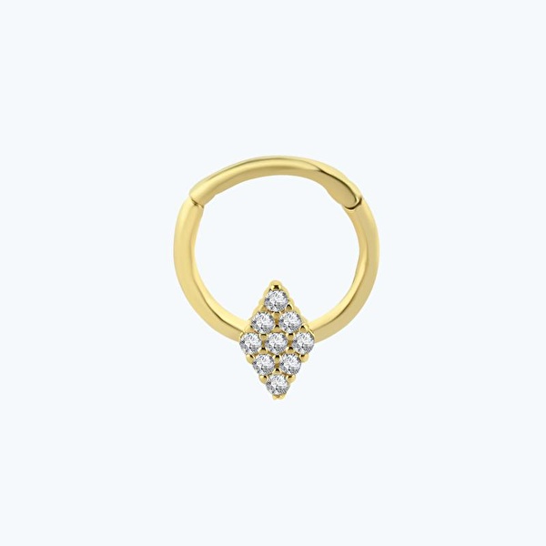 Altın Helix Piercing