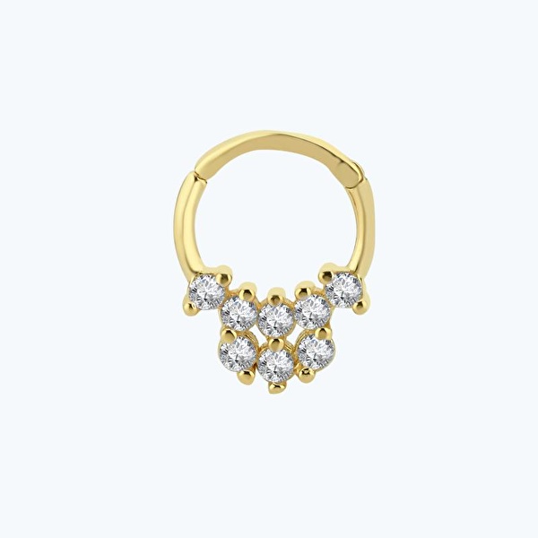 Altın Helix Piercing