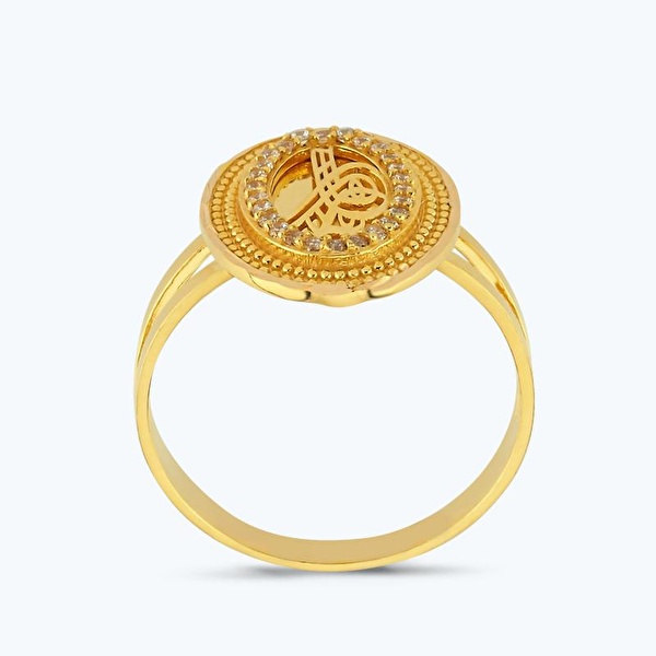 22 Ayar Altın Tuğralı Set