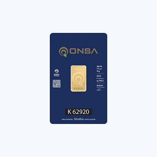ONSA 24 Ayar 10 Gram Altın