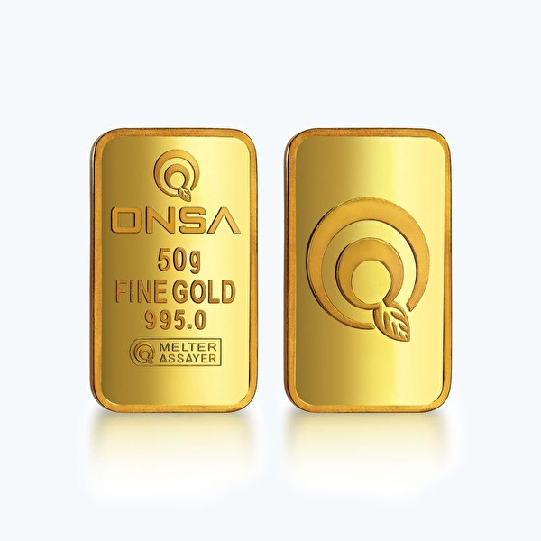 ONSA 24 Ayar 50 Gram Altın