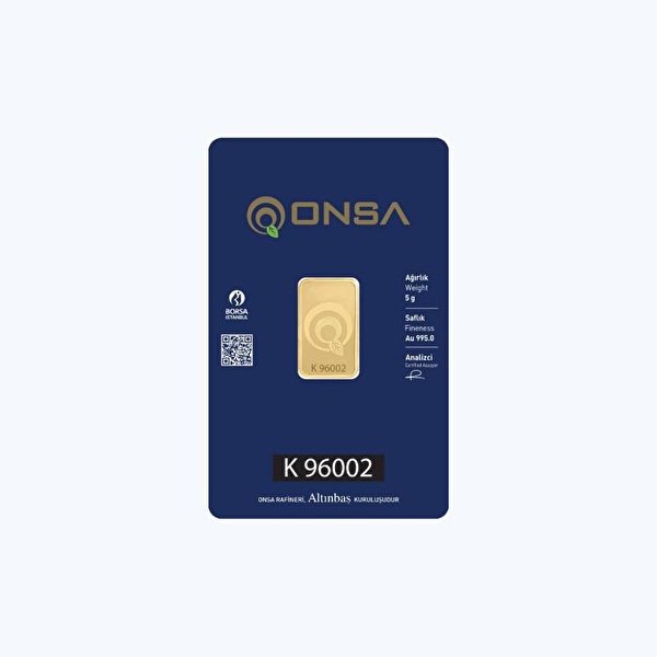 ONSA 24 Ayar 5 Gram Altın