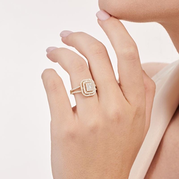 Altın Baget Yüzük