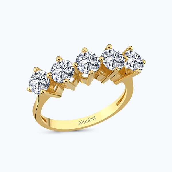 Altın Beştaş Yüzük