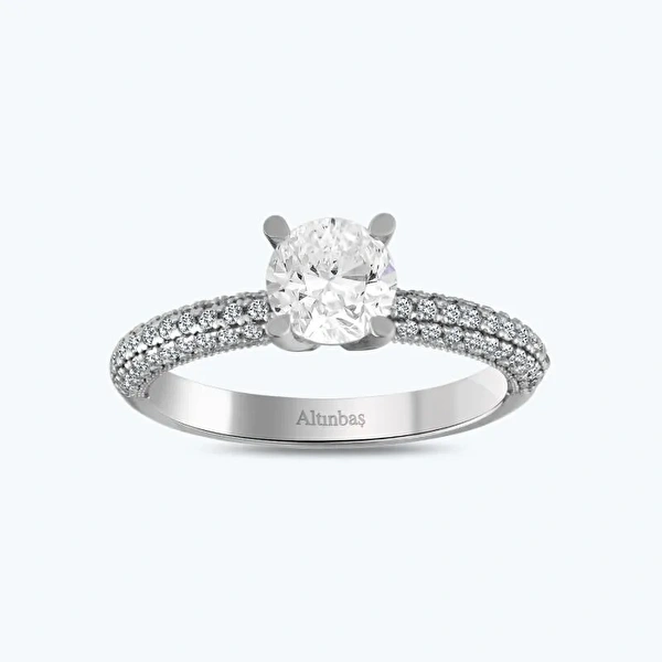 Altın Tektaş Yüzük