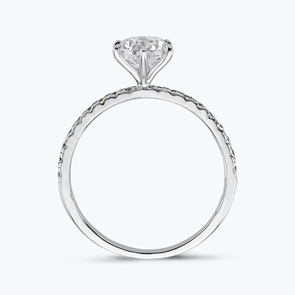 Altın Tektaş Yüzük