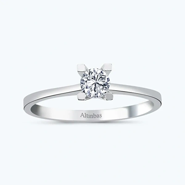 Altın Tektaş Yüzük