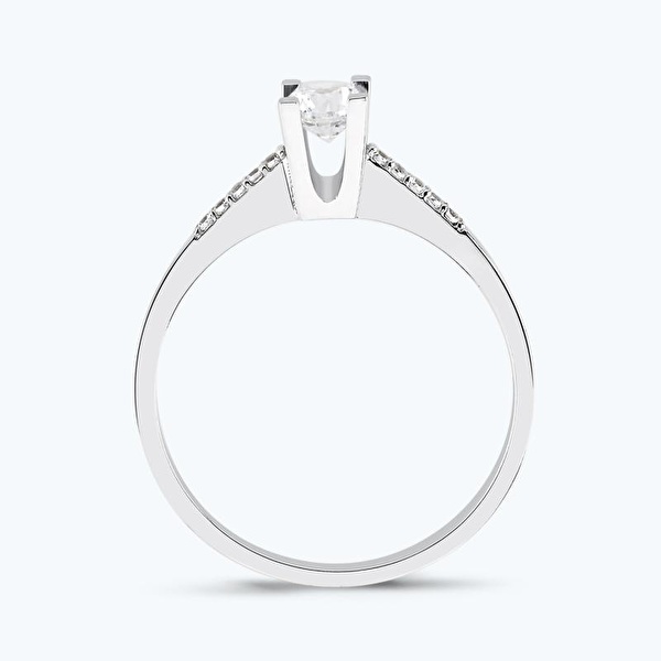 Altın Tektaş Yüzük