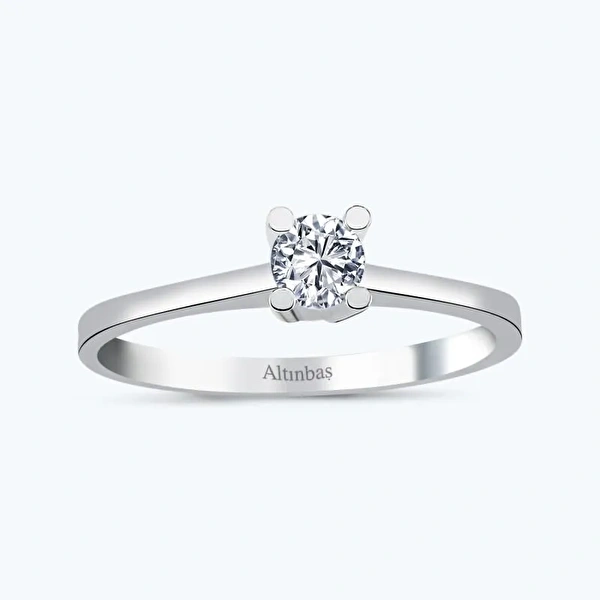 Altın Tektaş Yüzük