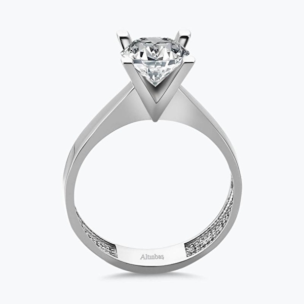 Altın Tektaş Yüzük