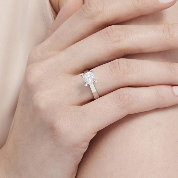 Altın Tektaş Yüzük