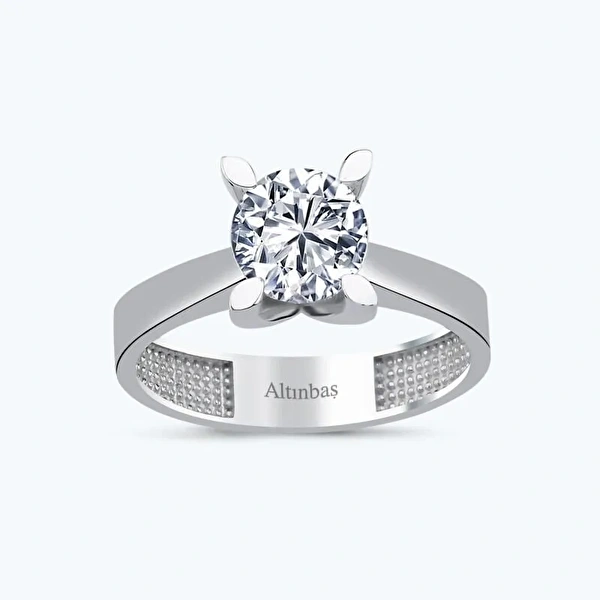 Altın Tektaş Yüzük