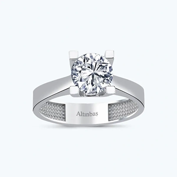 Altın Tektaş Yüzük