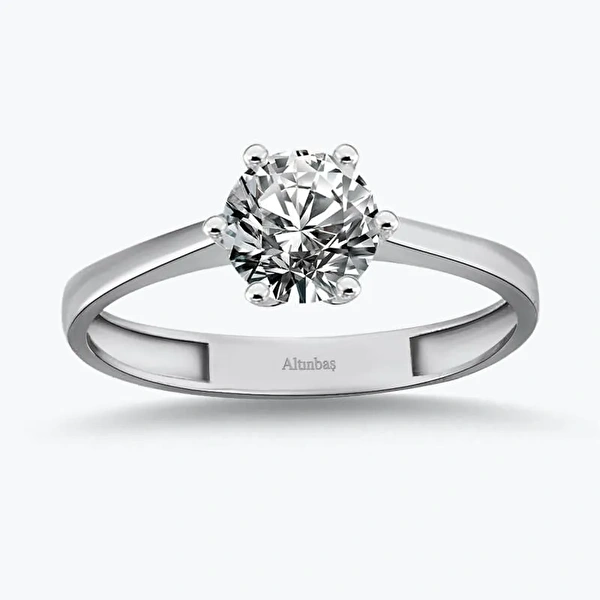 Altın Tektaş Yüzük